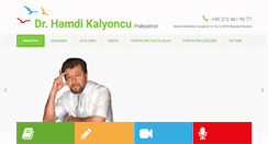 Desktop Screenshot of hamdikalyoncu.com